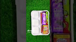 Kinder Joy Gems Ball Chocolate Candy Jelly Snacks amp Mixed Fruit Juice Lunch Box Ideas 😍 😋 [upl. by Airres49]