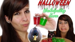 Halloween Food  Wackelpudding Kurze  Challenge [upl. by Cesar]