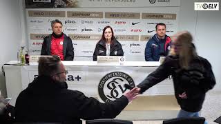 TV Elv  Pressekonferenz  SV Elversberg vs FSV Mainz 05 II  31 [upl. by Aholla]