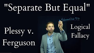 Plessy v Ferguson  The Logical Flaw in this Infamous Supreme Court Case [upl. by Sello]