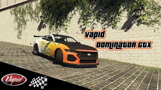 GTA V 2024 Vapid Dominator GTX MOD [upl. by Hairu164]