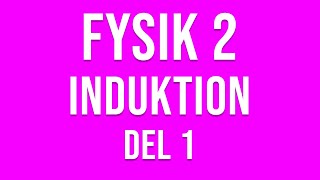 Fysik 2  Induktion och tillämpningar del 1 av 4 [upl. by Prudhoe]