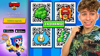 WSZYSTKIE NOWE KODY na DARMOWE PREZENTY od SPONGEBOBA w BRAWL STARS✅ [upl. by Ettennal]