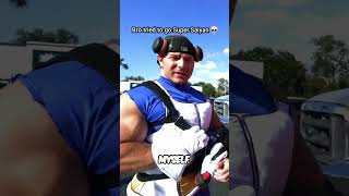 Bro tried to go super saiyan and did that 🤣trending trentwins gym gymmotivation supersaiyan [upl. by Foster]