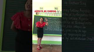 Aspekto ng PANDIWA Song 🎶 education educationalvideo school maths educationlearning ctto [upl. by Aviva]