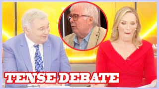 Eamonn Holmes rages at Christopher Biggins as tense King Charles debate explodes [upl. by Nesral11]