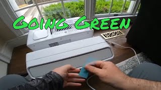 Midea 12k BTU Inverter U Shaped Air Conditioner Unbox Install First Use and Efficiency [upl. by Butcher]