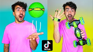 PROBANDO JUGUETES VIRALES DE TIKTOK impresionantes 😱 [upl. by Ydnew]