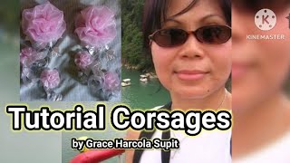 Tutorial Corsages  Kain Organdi halus  3 September 2024 [upl. by Hayne]