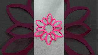 Paper Cutting flower Craft idea for kids  kids Activities youtubeshorts papercutting shortsfeed [upl. by Guthrey]