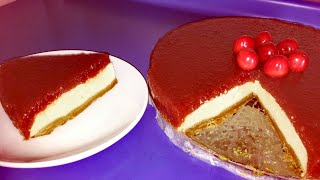 ENFES SOSUYLA KİRAZLI CHEESECAKE TARİFİ  NEFİS YEMEK TARİFLERİ  Yıldızlı Hayat [upl. by Mail]