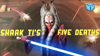 The Five Deaths of Shaak Ti Explained [upl. by Virgin]