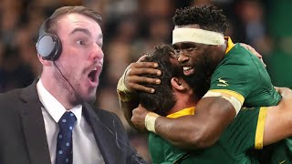 SPRINGBOKS vs ALL BLACKS Final Moments REACTION Rugby Championship 2024 2nd Test [upl. by Forsta]