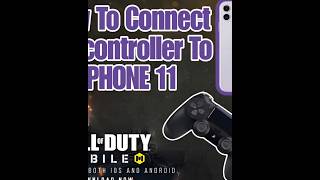 How To Connect Playstation 4 Controller iPhone 11 iOS [upl. by Ntsuj268]