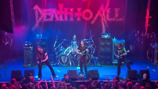 Death To All LIVE  Denver 4123 [upl. by Modnarb]