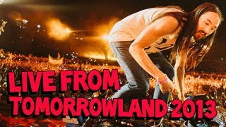 Steve Aoki LIVE From Tomorrowland 2013  Main Stage [upl. by Kaya131]