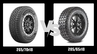 Tire Size 26570r18 vs 28565r18 [upl. by Minton]