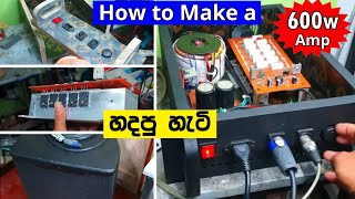 How To Make a 600w Amplifier with Update DIY  Using C5200A1943 Transistor 🔉 [upl. by Teirrah450]