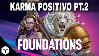 quotKARMA POSITIVO pt2quot Foundations Collector Boosters Box unboxing  IlMagodelSapone amp Friends [upl. by Soisinoid865]