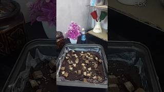 KitKat Chocolate Brownie  Brownie recipe in tamil youtubeshorts baking trendingshorts cakemini [upl. by Etnad]