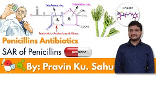 Structure Activity Relationship SAR of penicillins [upl. by Eerol]