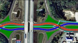 Collier Countys first diverging diamond interchange coming to Pine Ridge Rd at I75 [upl. by Ila]