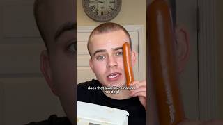 eating 4 hot dogs in 4 minutes for vlog 400 [upl. by Leonteen]