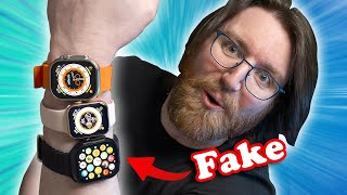 I Bought A Range Of FAKE Apple Watches In China [upl. by Pittman]