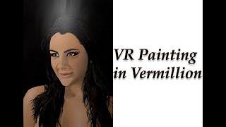 VR Painting in Vermillion [upl. by Hanavas266]