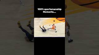 100 sportsmanship moments😇 nba [upl. by Damicke]