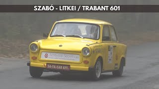 Szabó Béla  Litkei Tamás  Trabant 601  Árpádtető Rally 2024  TheLepoldMedia [upl. by Kenwood744]