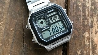 The Casio AE1200WH Casio Royale Wristwatch The Full Nick Shabazz Review [upl. by Jessamyn]