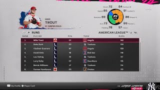 MLB The Show 24 AllTime Teams League My New York Yankees Versus EVERYONE  63 [upl. by Lorne]