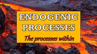 Endogenic and Exogenic Processes  Earth and Life Science [upl. by Mcintosh]