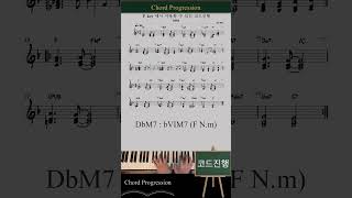 코드진행 F key에서 사용가능한 1 piano chordprogression 재즈피아노 코드진행 재즈화성학 jazzharmony ajjpiano [upl. by Lorin]