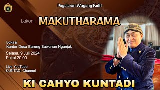 WAYANG KULIT KI CAHYO KUNTADI  LAKON WAHYU MAKUTHARAMA [upl. by Gamal]