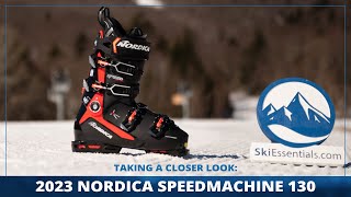 2023 Nordica Speedmachine 3 130 Ski Boots Short Review with SkiEssentialscom [upl. by Atteram]