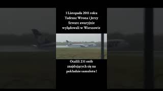 Awaryjne lądowanie travel poland polska plane samoloty aircraft history crash hero flay [upl. by Wehttan216]