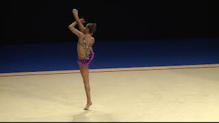 Gemma Frizelle  Academy  Senior  Ball  2019 British Rhythmic Championships [upl. by Ytsirk207]