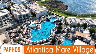 Atlantica Mare Village Paphos  Pros and Cons – Cyprus Drone Review [upl. by Baras375]