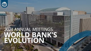 Reflecting on World Bank Group’s Evolution Journey  World Bank Annual Meetings 2024 [upl. by Nemracledairam441]