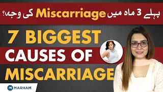 7 Biggest Causes of Miscarriage  Early Miscarriage Symptoms [upl. by Anerev]