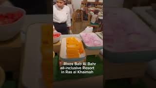 Rixos Bab Al Bahr  AllinclusiveResort in Ras al Khaimah uae travel rasalkhaimah rixosmoments [upl. by Nylaj]