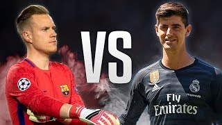 Thibaut Courtois vs MarcAndré Ter Stegen  Who is the Best Crazy Saves 2018 HD [upl. by Ranice33]