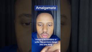 Word of the day  Amalgamate MrAwesome Amalgamate Wordoftheday Fyp Foryou Foryoupage [upl. by Alahs]