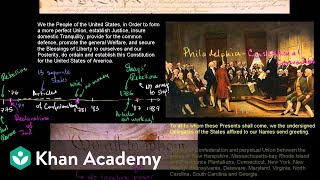 Birth of the US Constitution  US History  Khan Academy [upl. by Akciret]