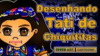 Desenhando Tati de Chiquititas  Speed Art Cartoons 01 [upl. by Kerrie330]