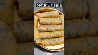 Methi Thepla recipe shorts methithepla youtubeshorts [upl. by Frederico]