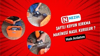 Nezih Şaftlı Koyun Kırkma Makinesi Kurulumu Nasıl Yapılır HIZLI ANLATIM [upl. by Sadnac]