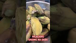 Nilagang Saging na Saba  Boiled Banana [upl. by So205]